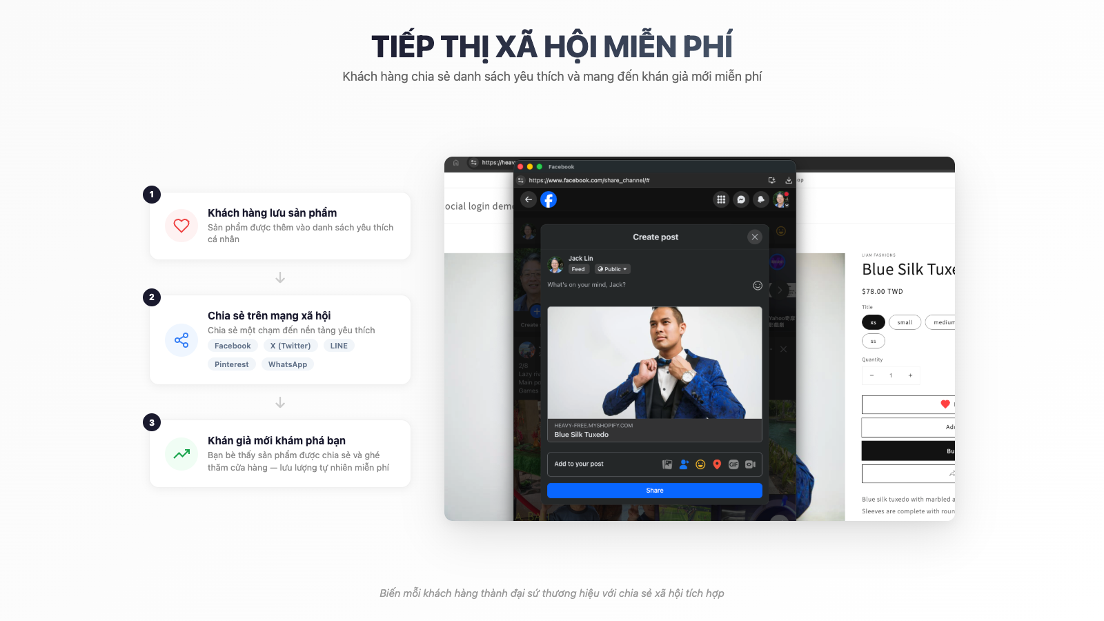 Miễn phí social marketing